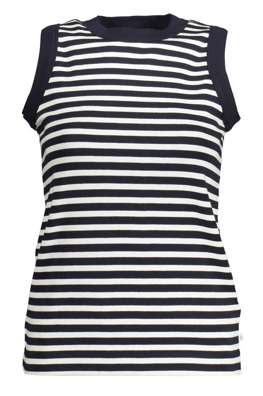 Gant Blue Cotton Women Tank Top