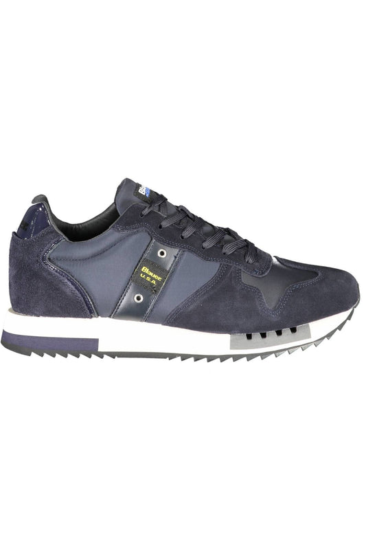 Blauer Blue Sports Sneaker With Contrasting Details