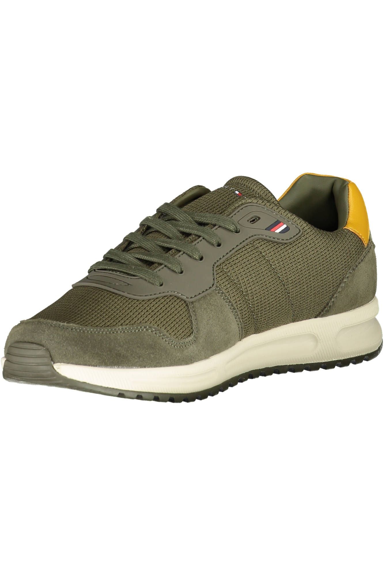 Tommy Hilfiger Eco-Conscious Green Sneakers With Logo Detail