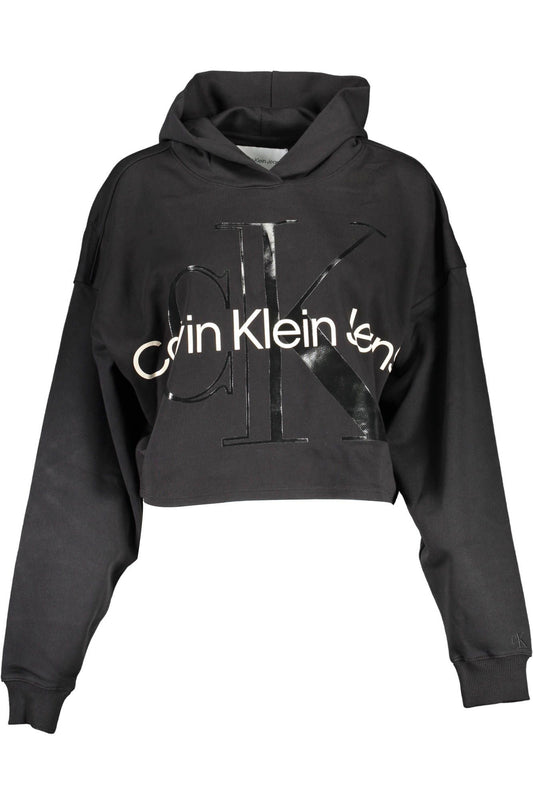 Calvin Klein Black Cotton Women Sweater