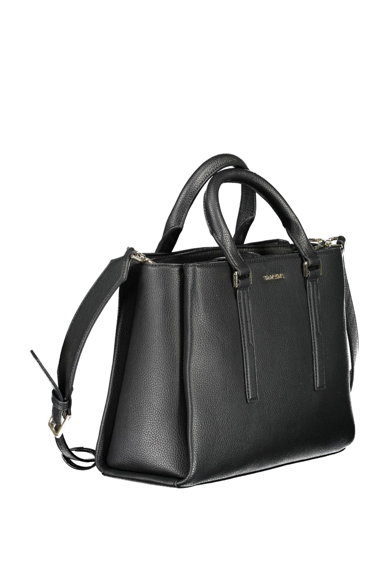 Calvin Klein Black Polyester Women Handbag