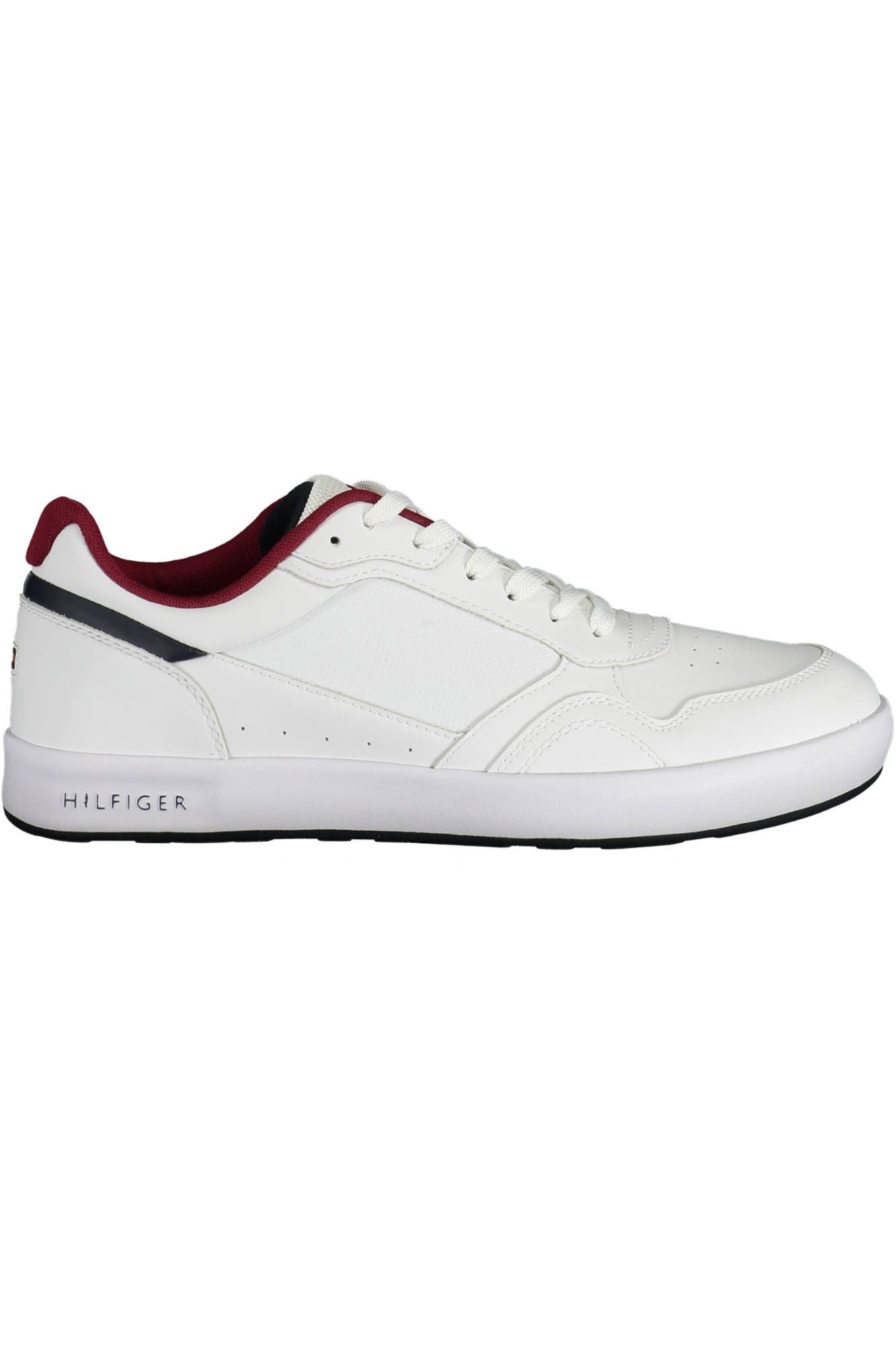 Tommy Hilfiger White Polyester Men Sneaker