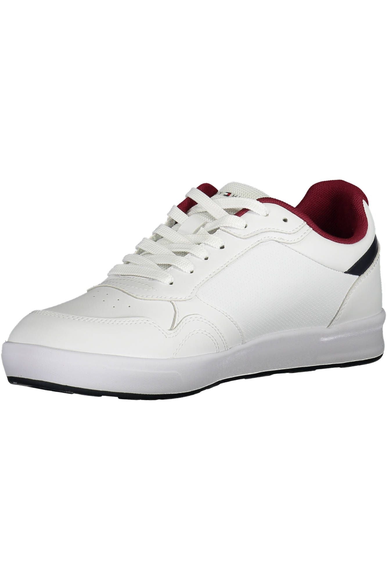 Tommy Hilfiger White Polyester Men Sneaker