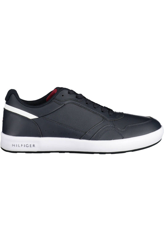 Tommy Hilfiger Sleek Blue Lace-Up Sport Sneakers