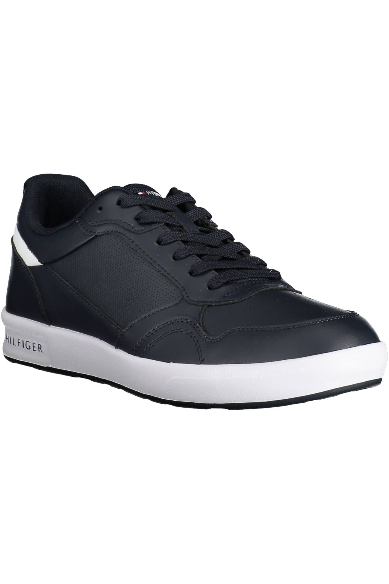 Tommy Hilfiger Sleek Blue Lace-Up Sport Sneakers