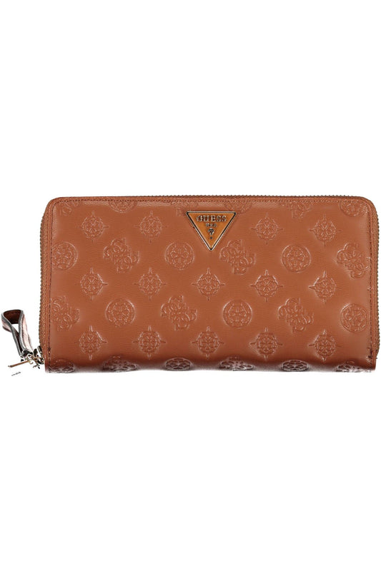 Guess Jeans Brown Polyurethane Women Wallet