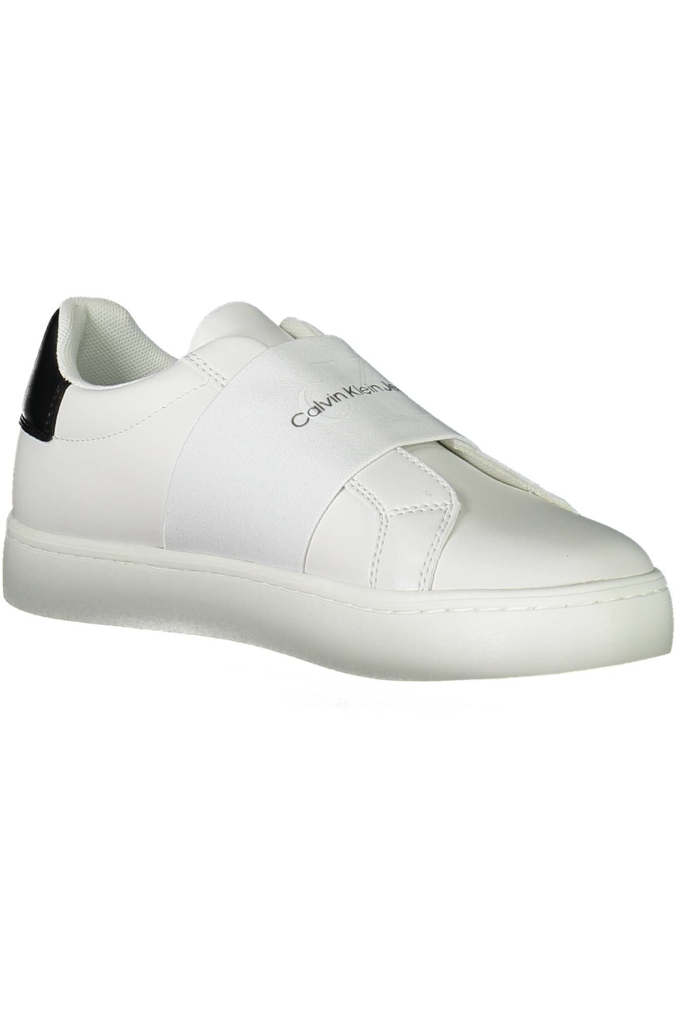 Calvin Klein Chic White Sneakers with Eco-Conscious Design