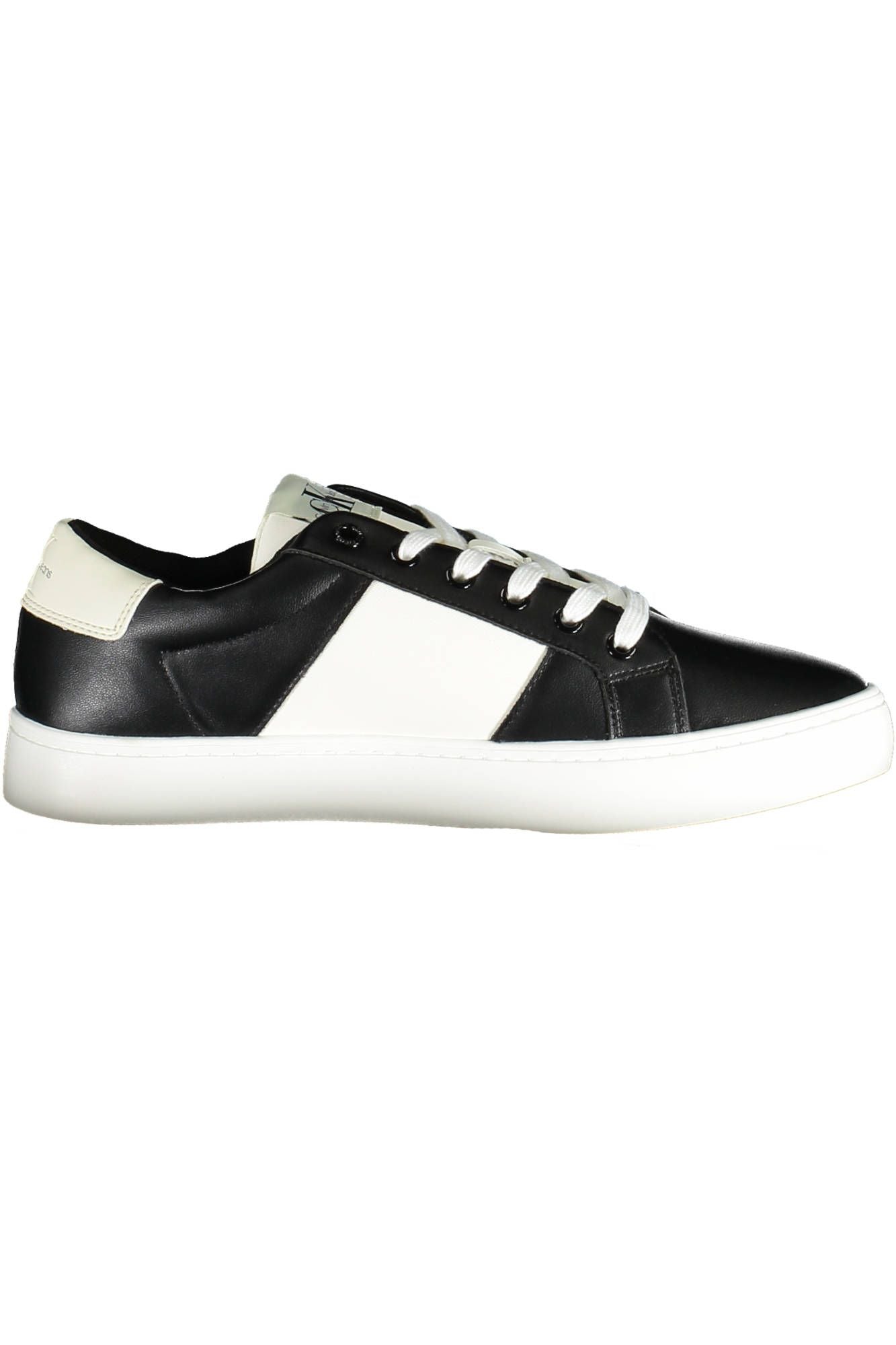 Calvin Klein Black Recycled Leather Men Sneaker