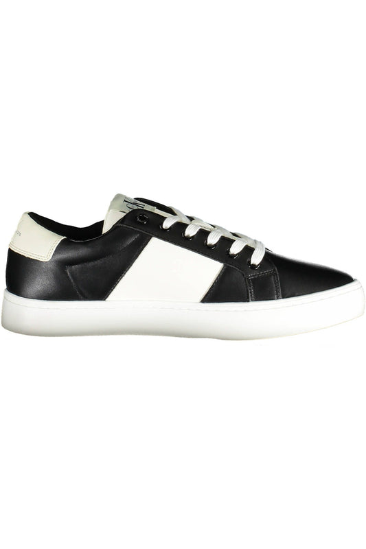 Calvin Klein Eco-Conscious Black Sneakers with Iconic Detailing