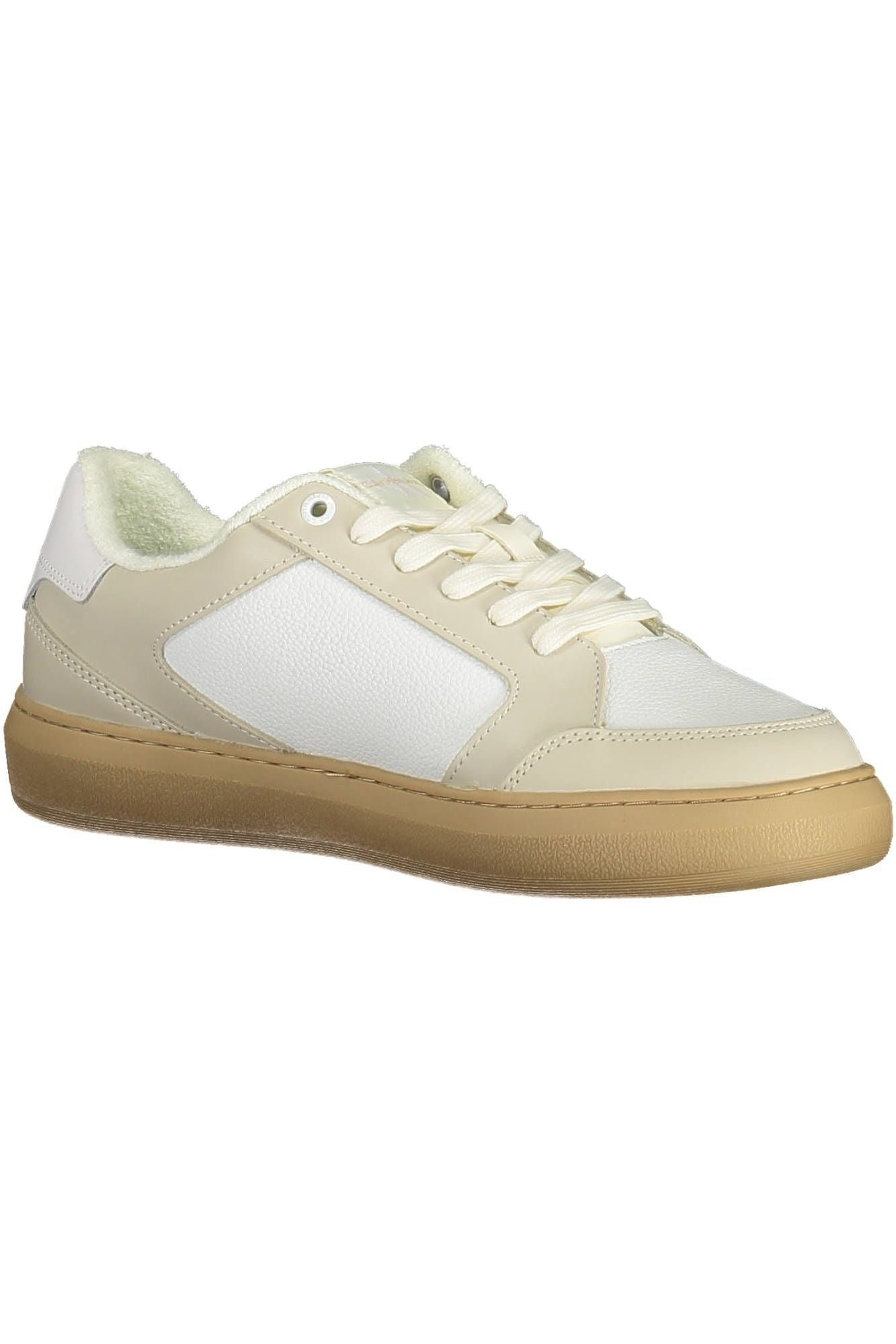 Calvin Klein White Polyester Men Sneaker