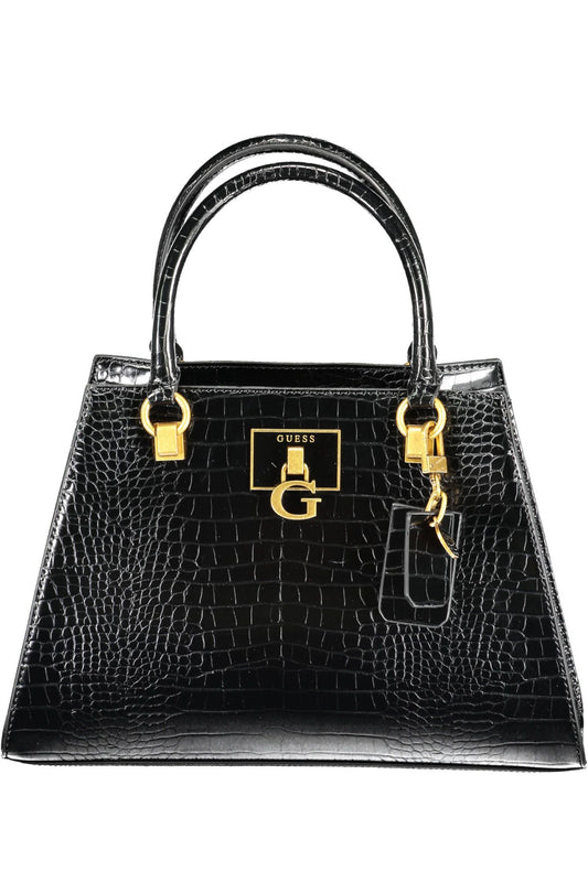 Guess Jeans Black Polyurethane Women Handbag