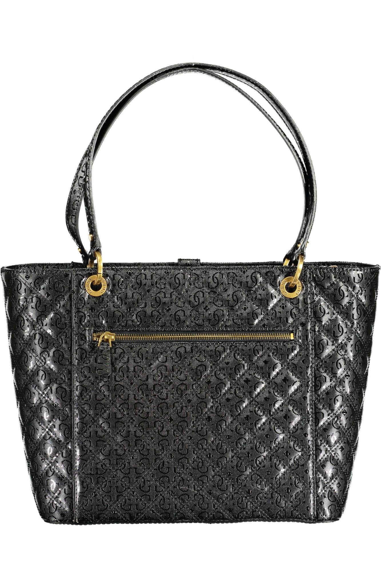 Guess Jeans Black Polyurethane Women Handbag