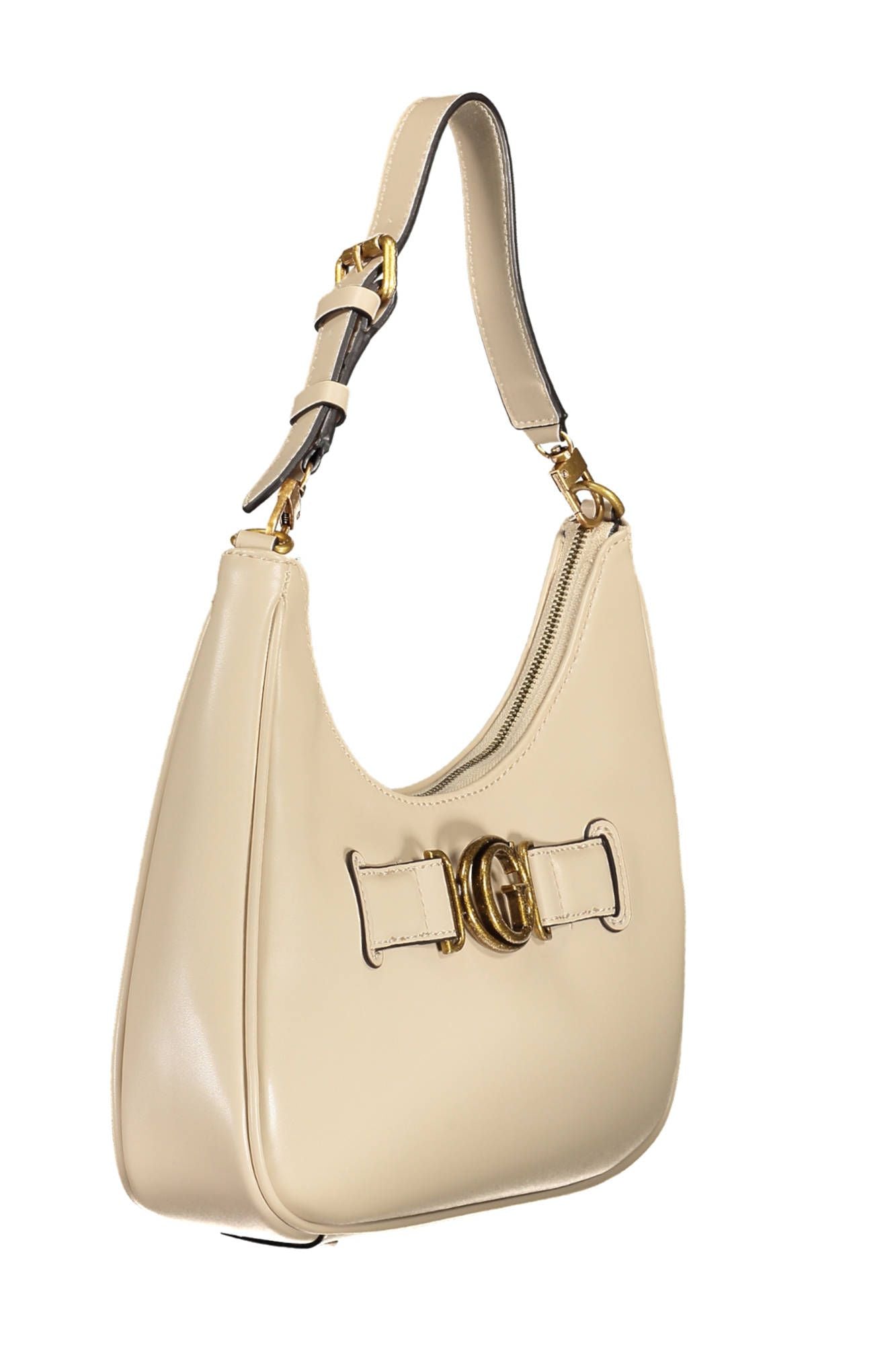 Guess Jeans Beige Polyurethane Women Handbag