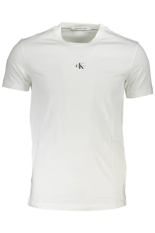 Calvin Klein Elegant White Logo Print Tee