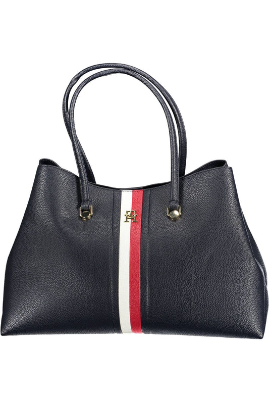 Tommy Hilfiger Blue Polyurethane Women Handbag