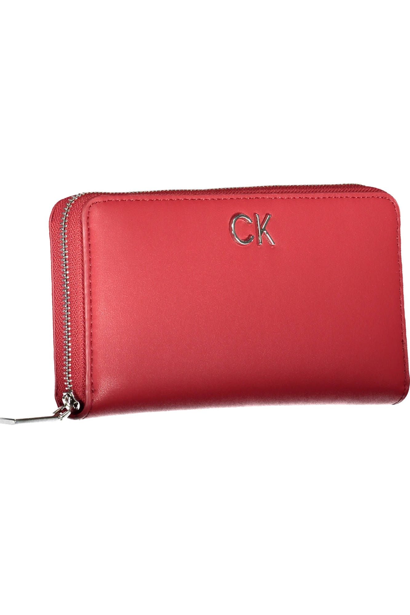 Calvin Klein Red Polyurethane Women Wallet