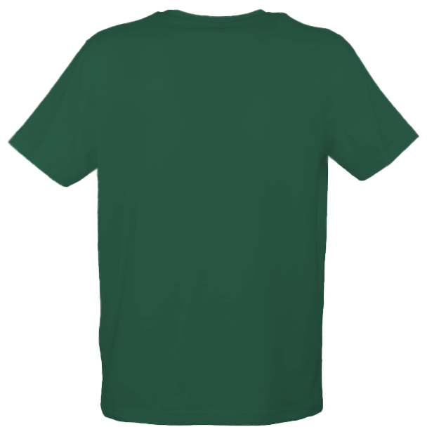 Fred Mello Emerald Cotton Tee with Rubberized Logo