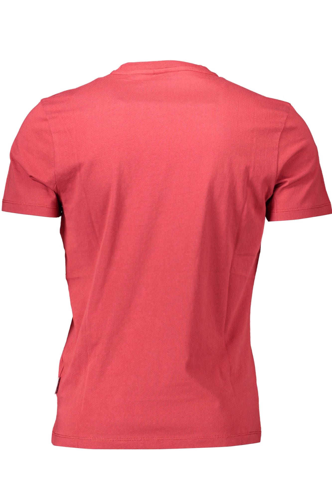 Napapijri Red Cotton Men T-Shirt