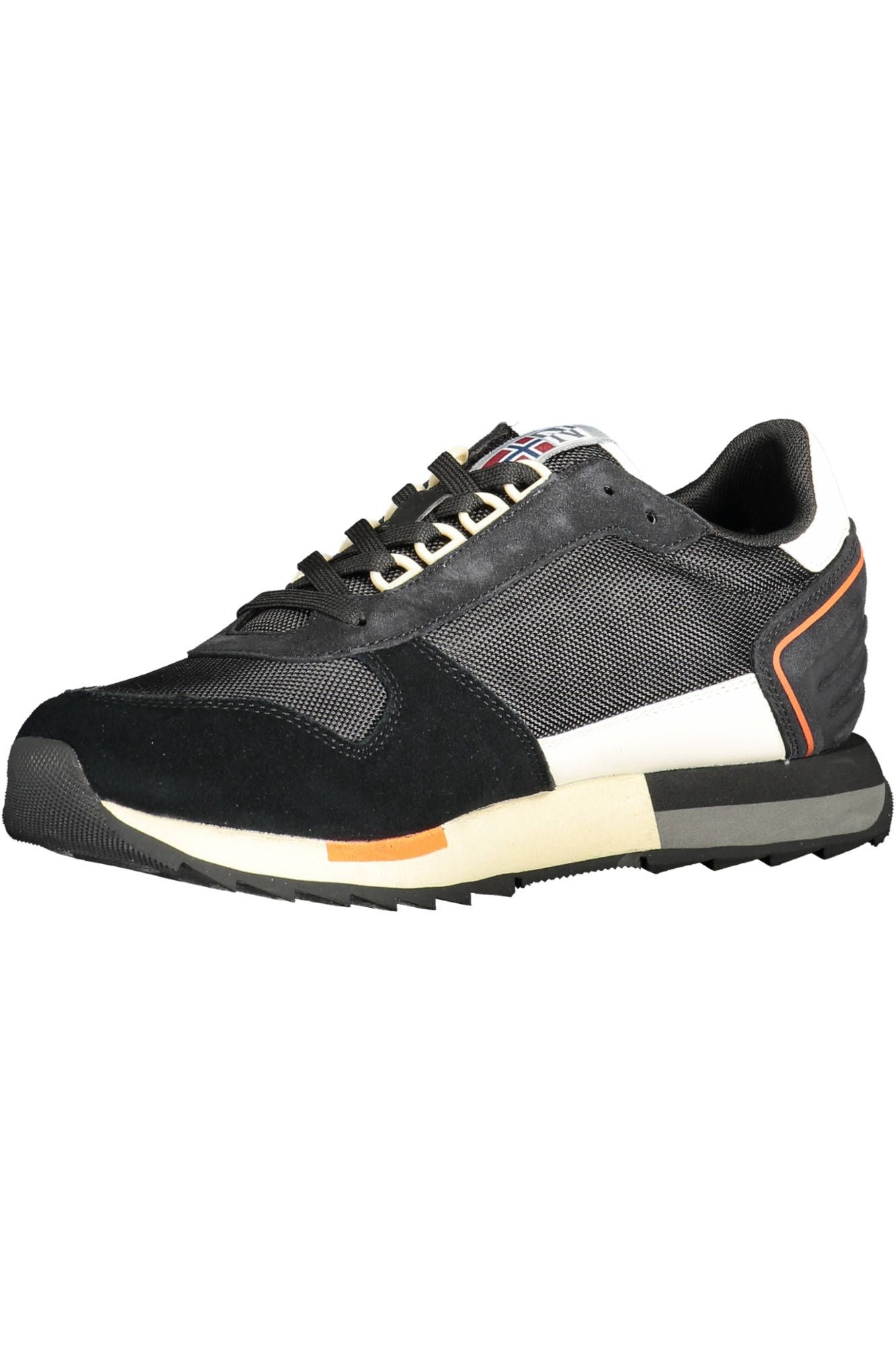 Napapijri Black Polyester Men Sneaker