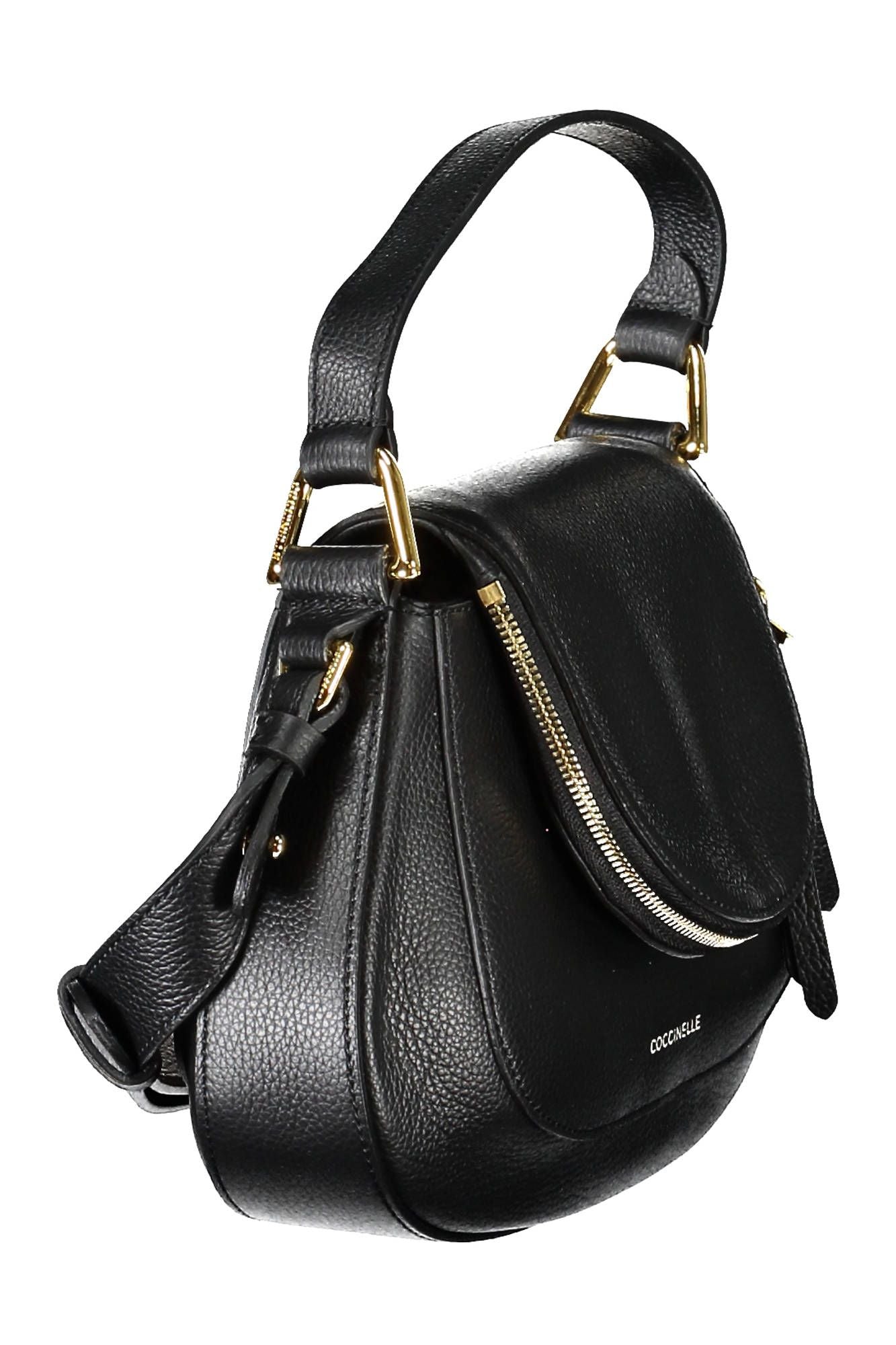 Coccinelle Black Leather Women Handbag