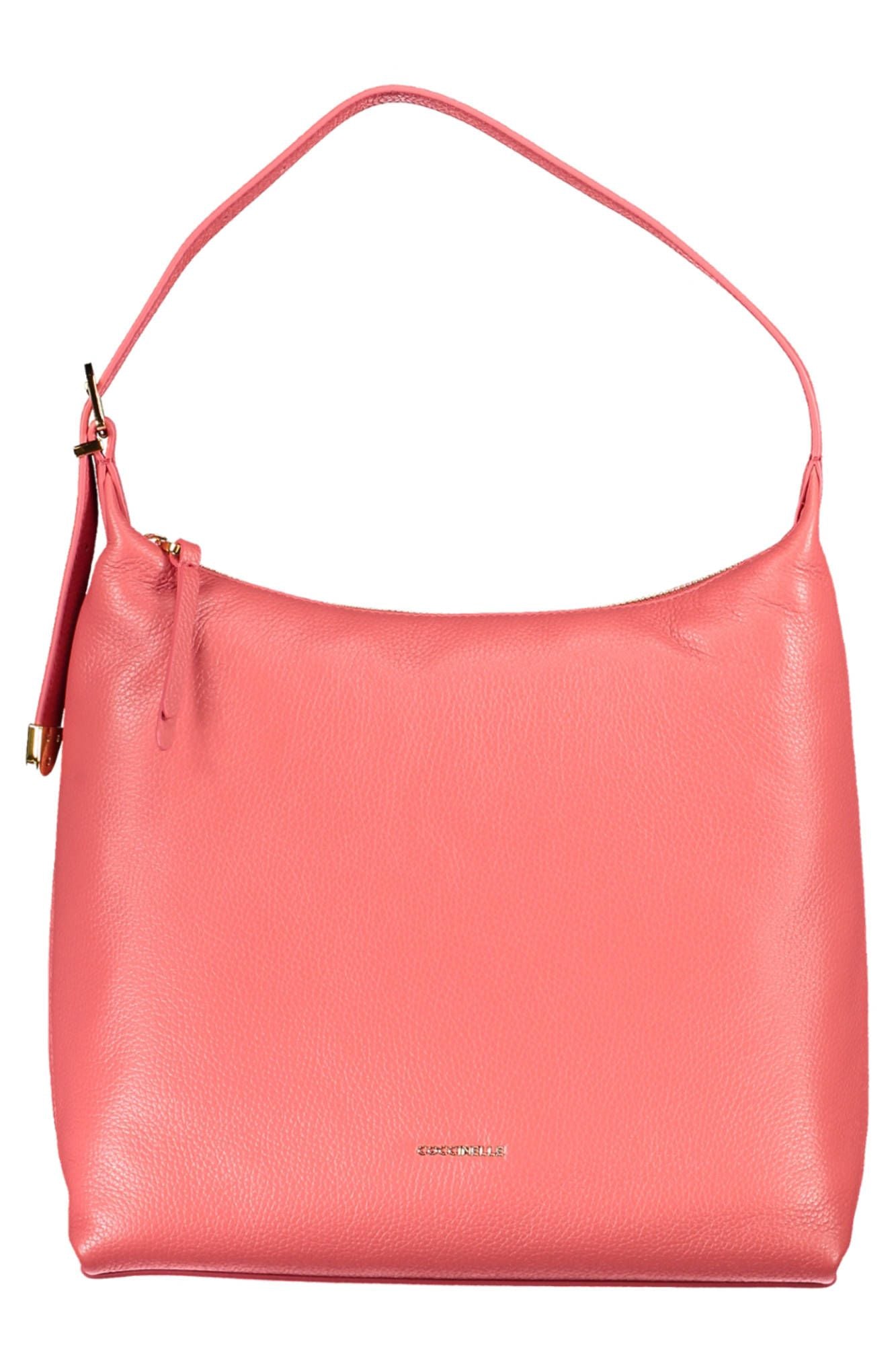 Coccinelle Pink Leather Women Handbag