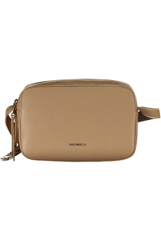 Coccinelle Beige Leather Women Handbag