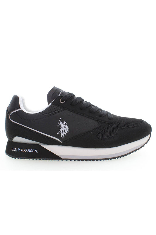 U.S. POLO ASSN. Black Polyester Men Sneaker