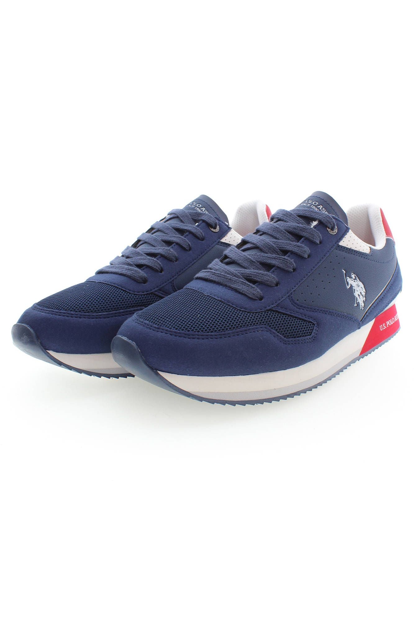 U.S. POLO ASSN. Blue Casual Sneakers with Contrasting Logo