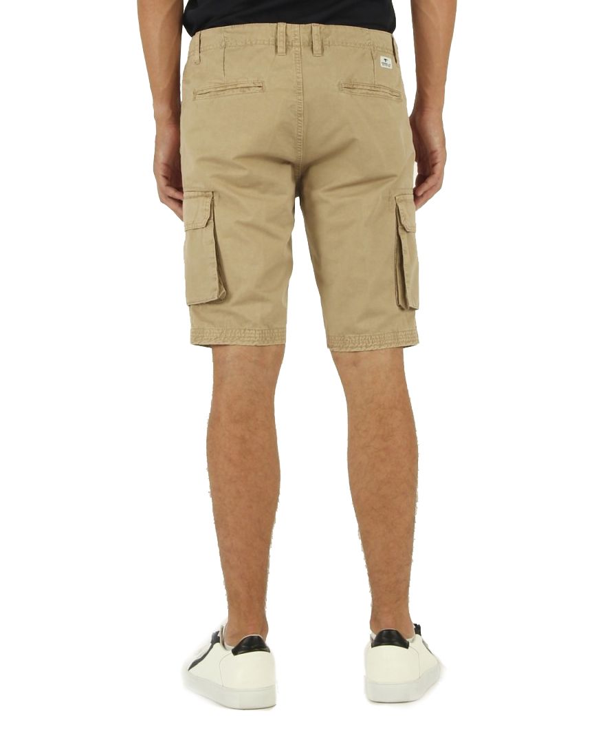 Fred Mello Beige Cotton Men's Bermuda Short