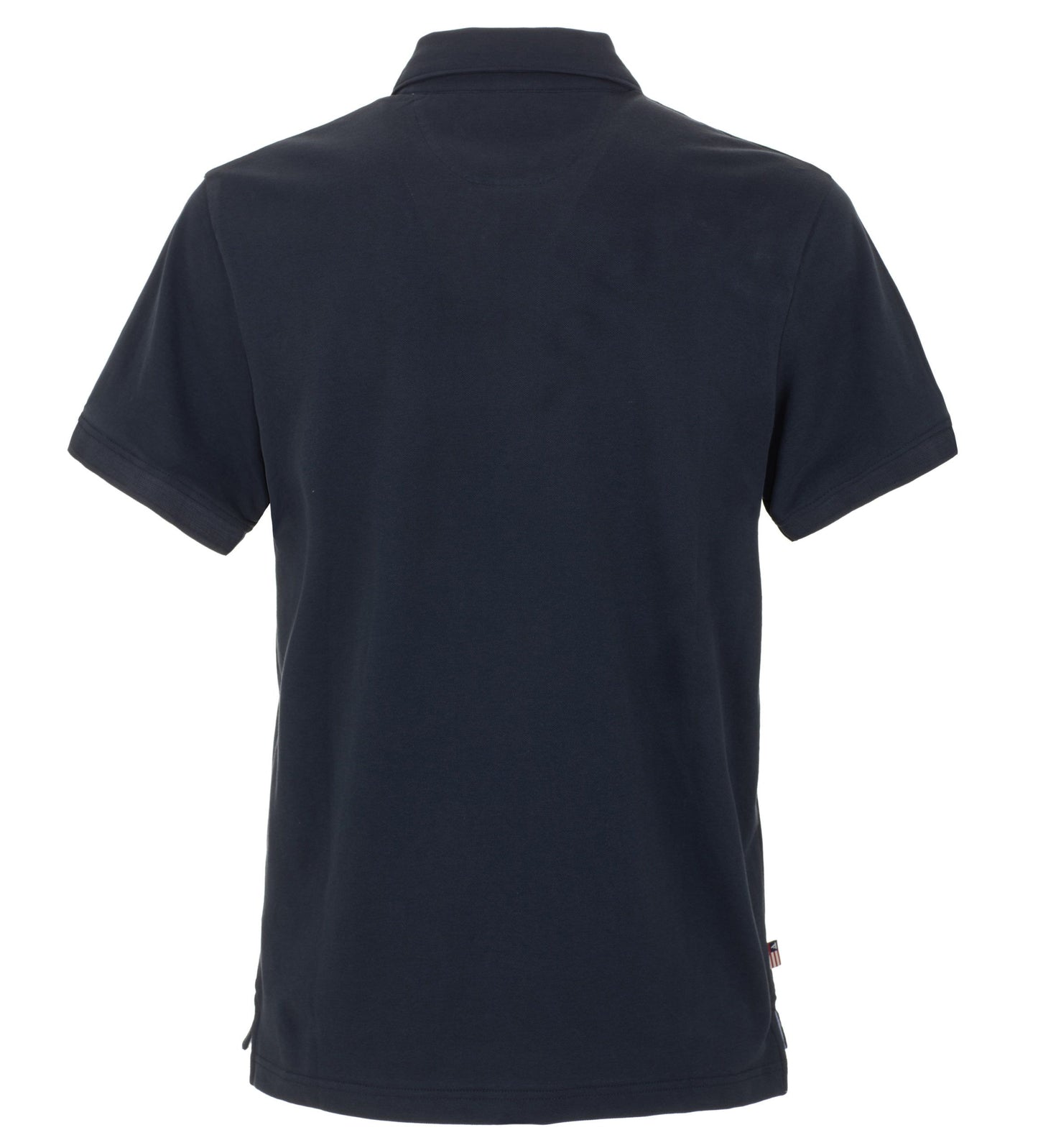 Fred Mello Blue Cotton Men Polo