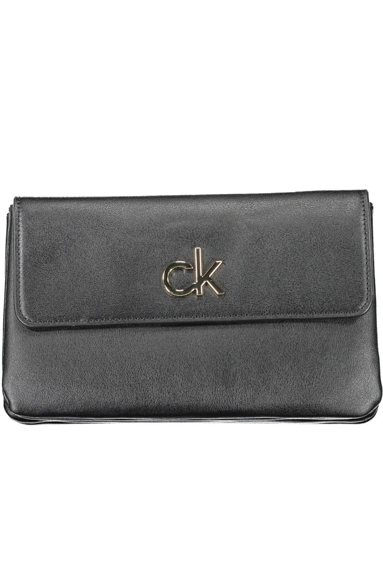 Calvin Klein Black Polyester Women Handbag