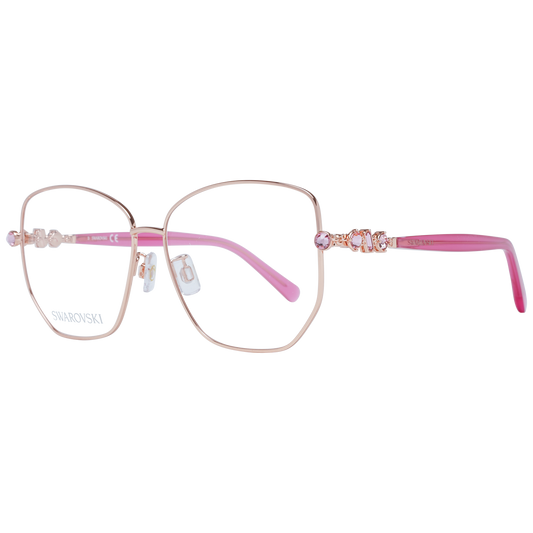 Swarovski Rose Gold Women Optical Frames