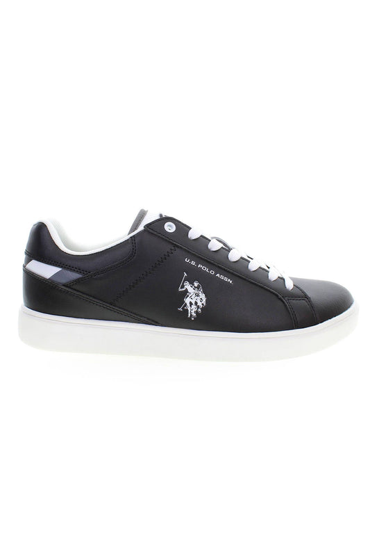 U.S. POLO ASSN. Black Polyester Men Sneaker