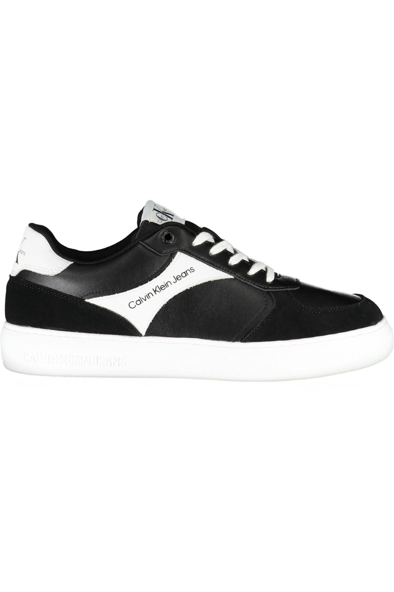 Calvin Klein Black Leather Men Sneaker