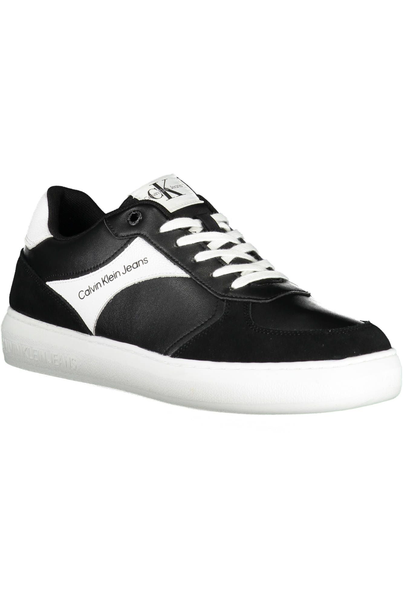 Calvin Klein Black Leather Men Sneaker