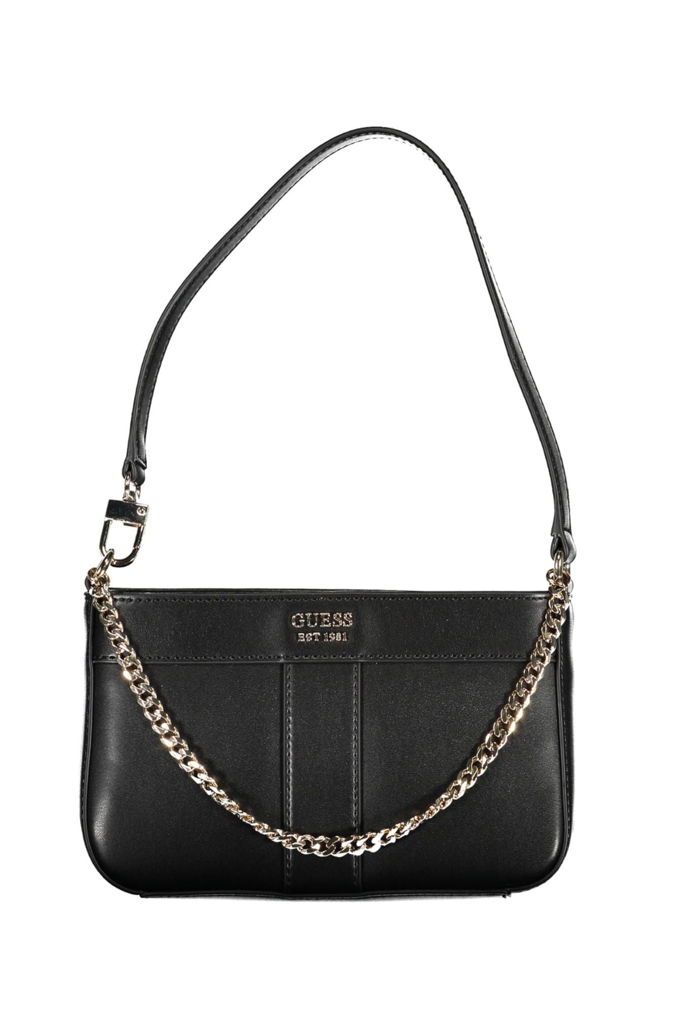 Guess Jeans Black Polyurethane Women Handbag