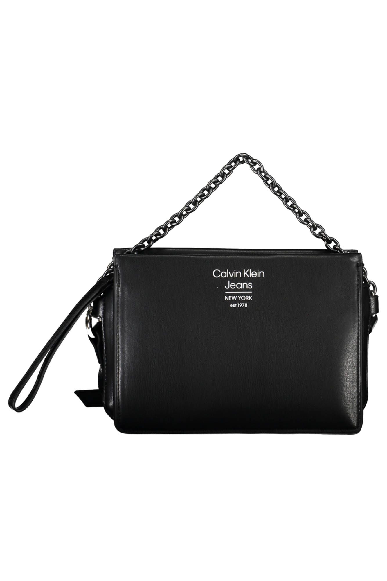 Calvin Klein Black Polyurethane Women Handbag