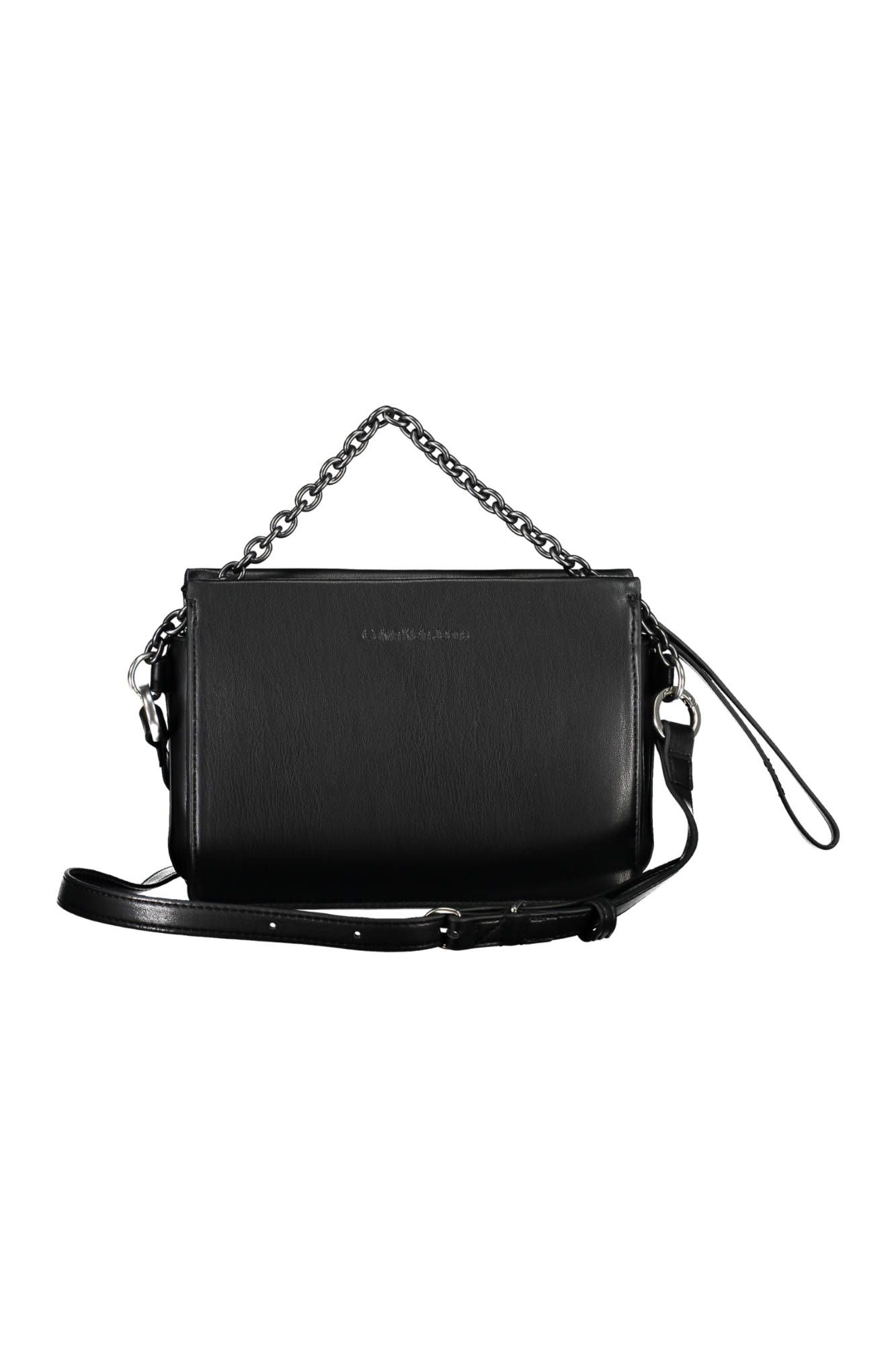 Calvin Klein Black Polyurethane Women Handbag