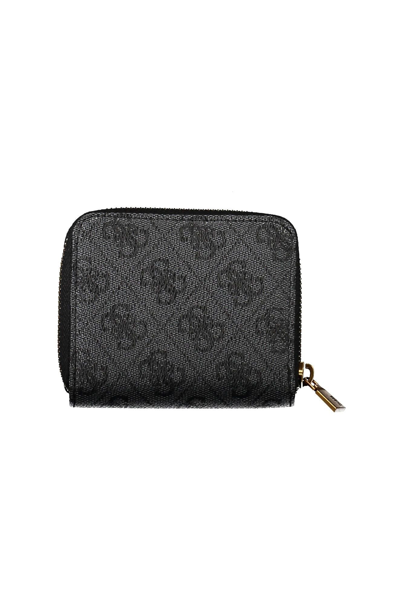 Guess Jeans Black Polyurethane Women Wallet