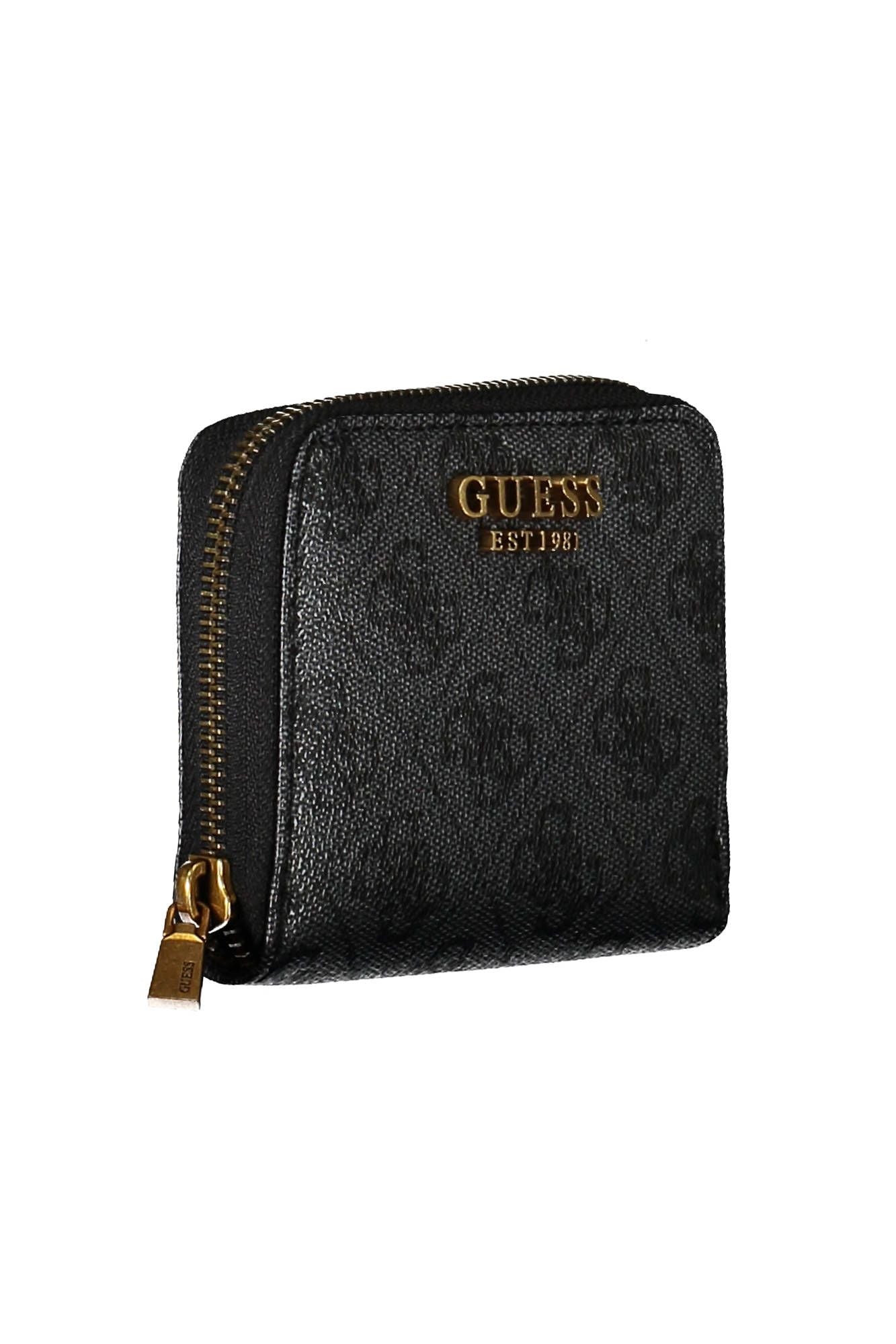 Guess Jeans Black Polyurethane Women Wallet