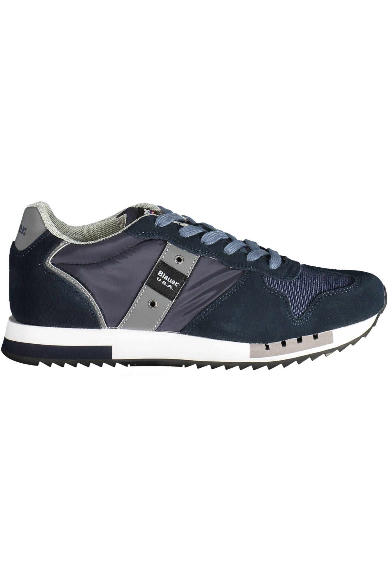 Blauer Blue Contrasting Laced Sporty Sneakers