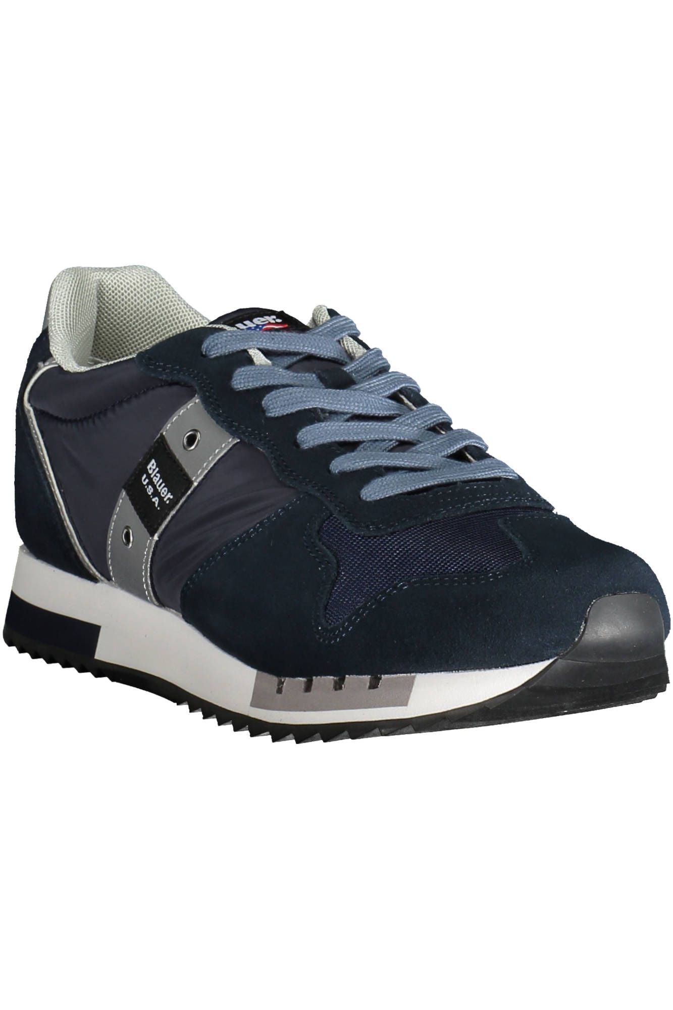 Blauer Blue Contrasting Laced Sporty Sneakers