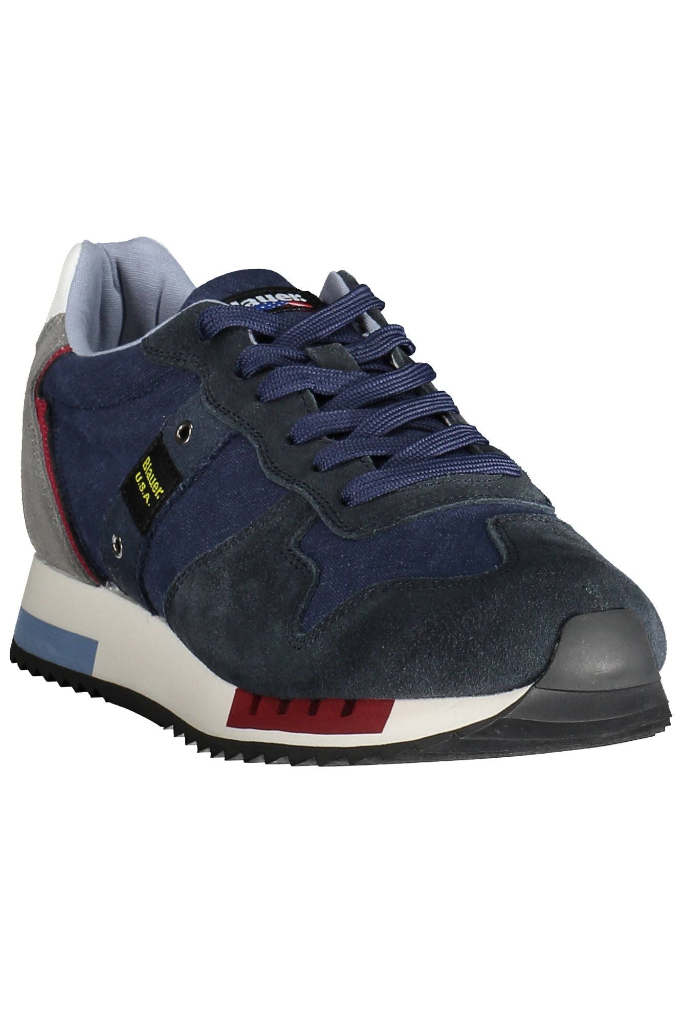 Blauer Blue Polyester Men Sneaker