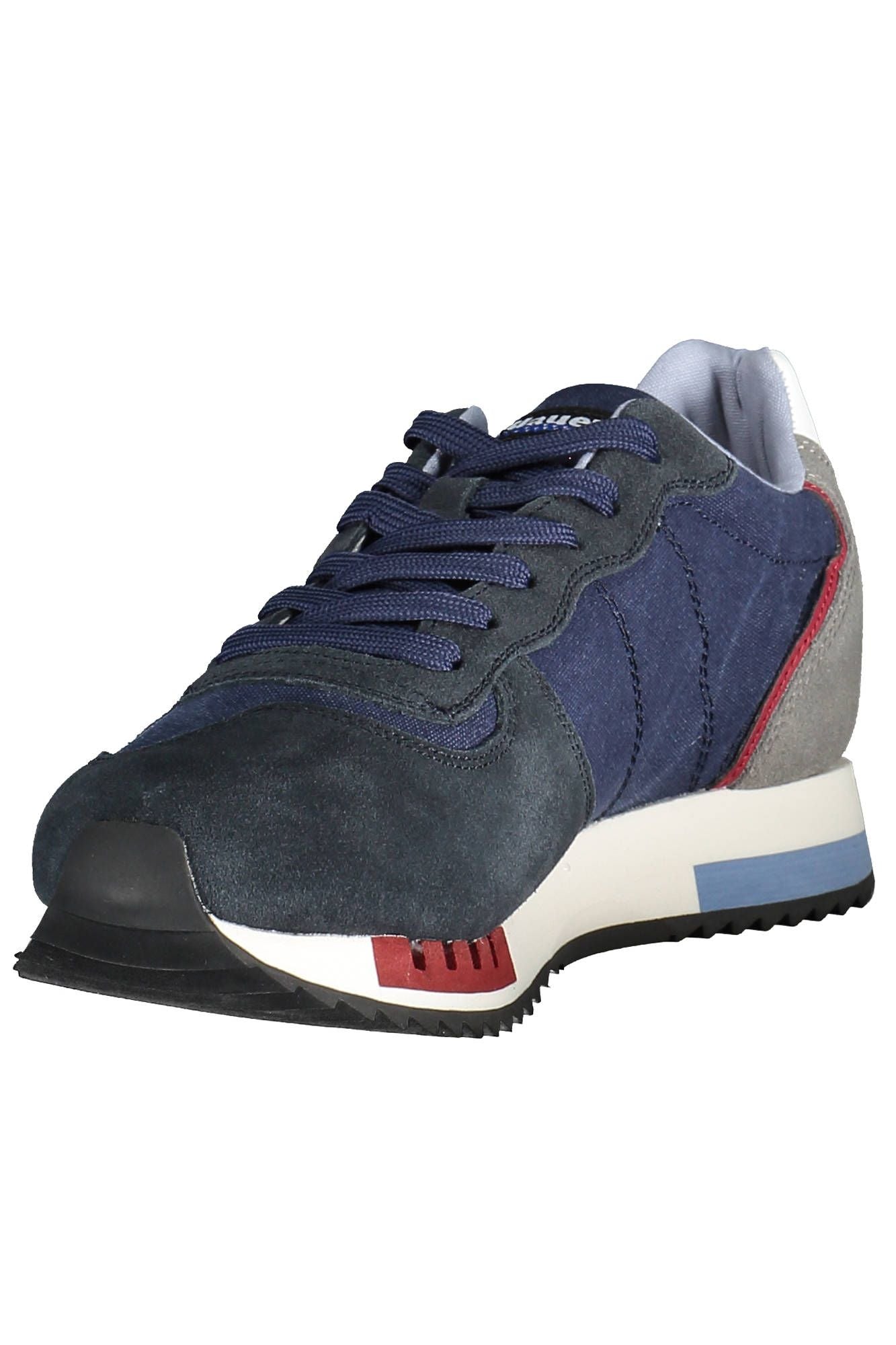 Blauer Blue Polyester Men Sneaker