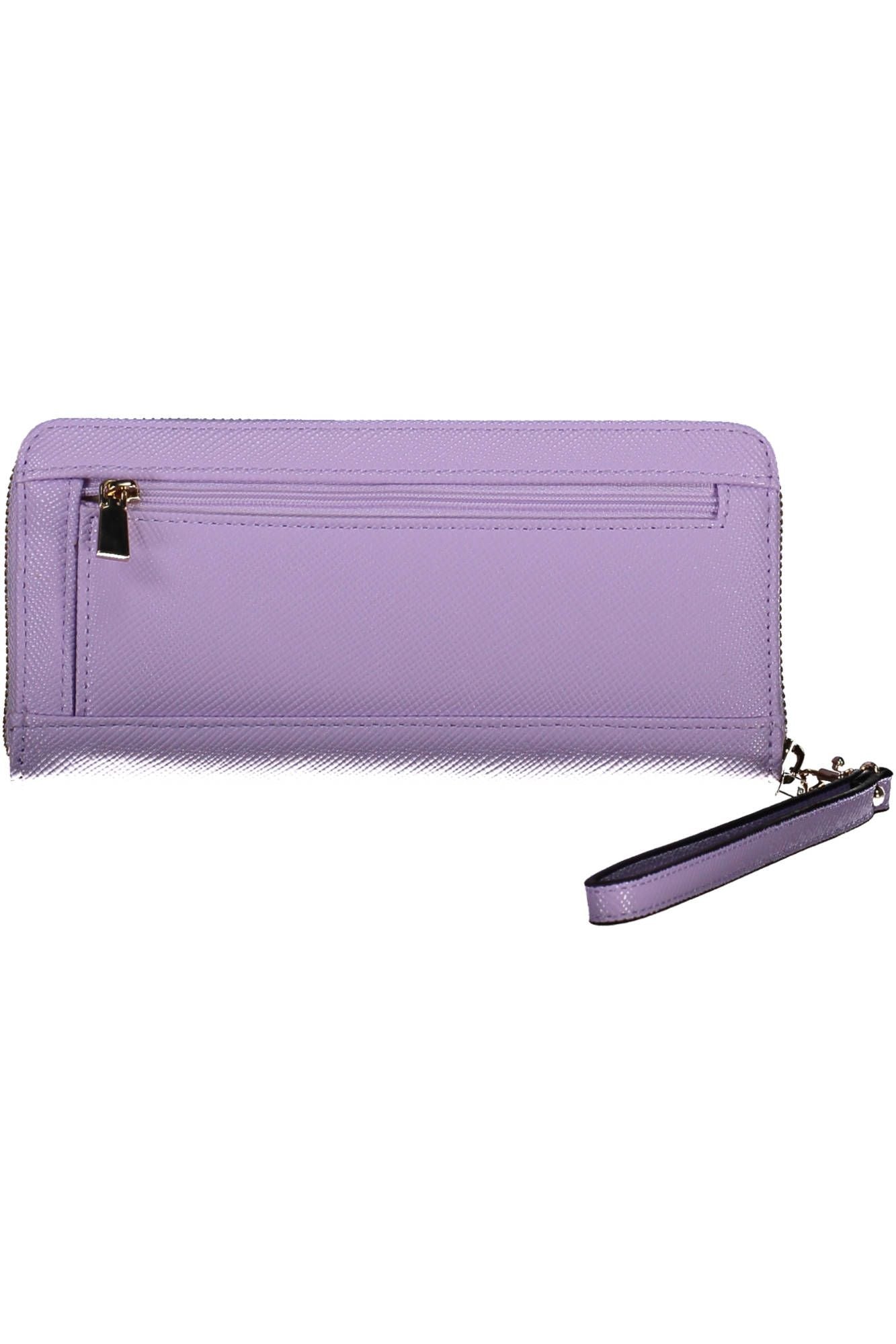 Guess Jeans Purple Polyurethane Women Wallet