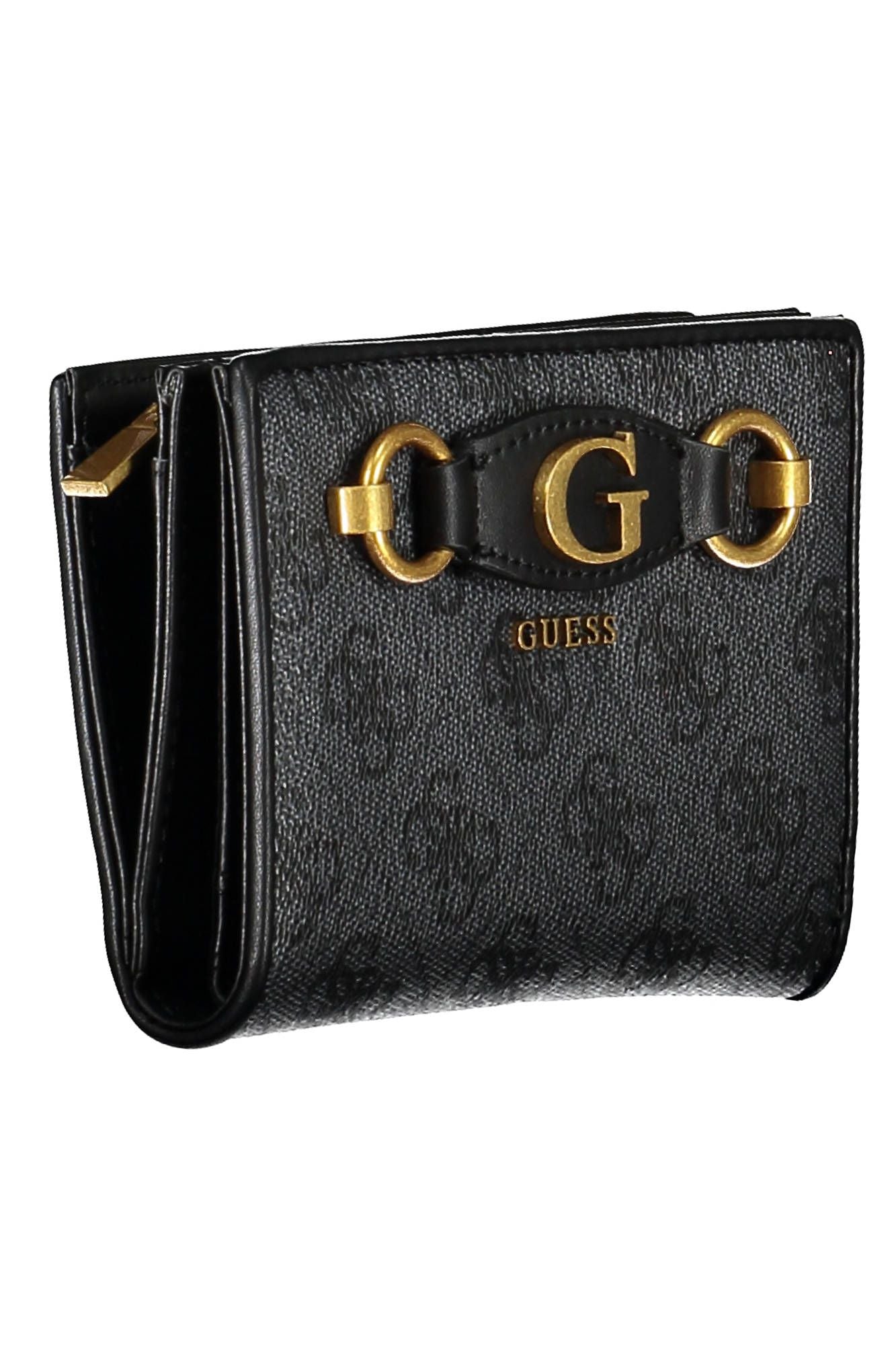 Guess Jeans Black Polyurethane Women Wallet