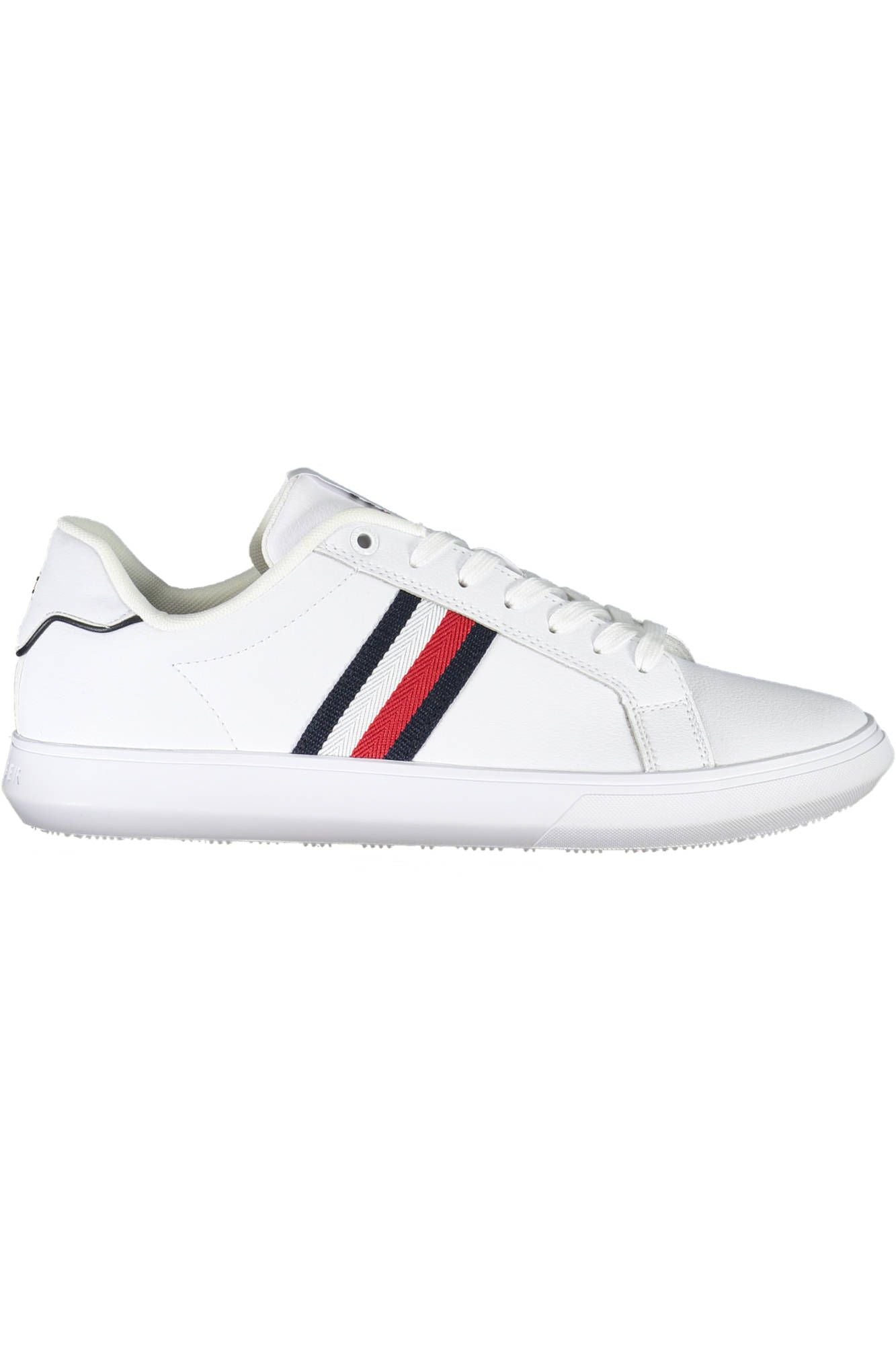 Tommy Hilfiger White Polyester Men Sneaker