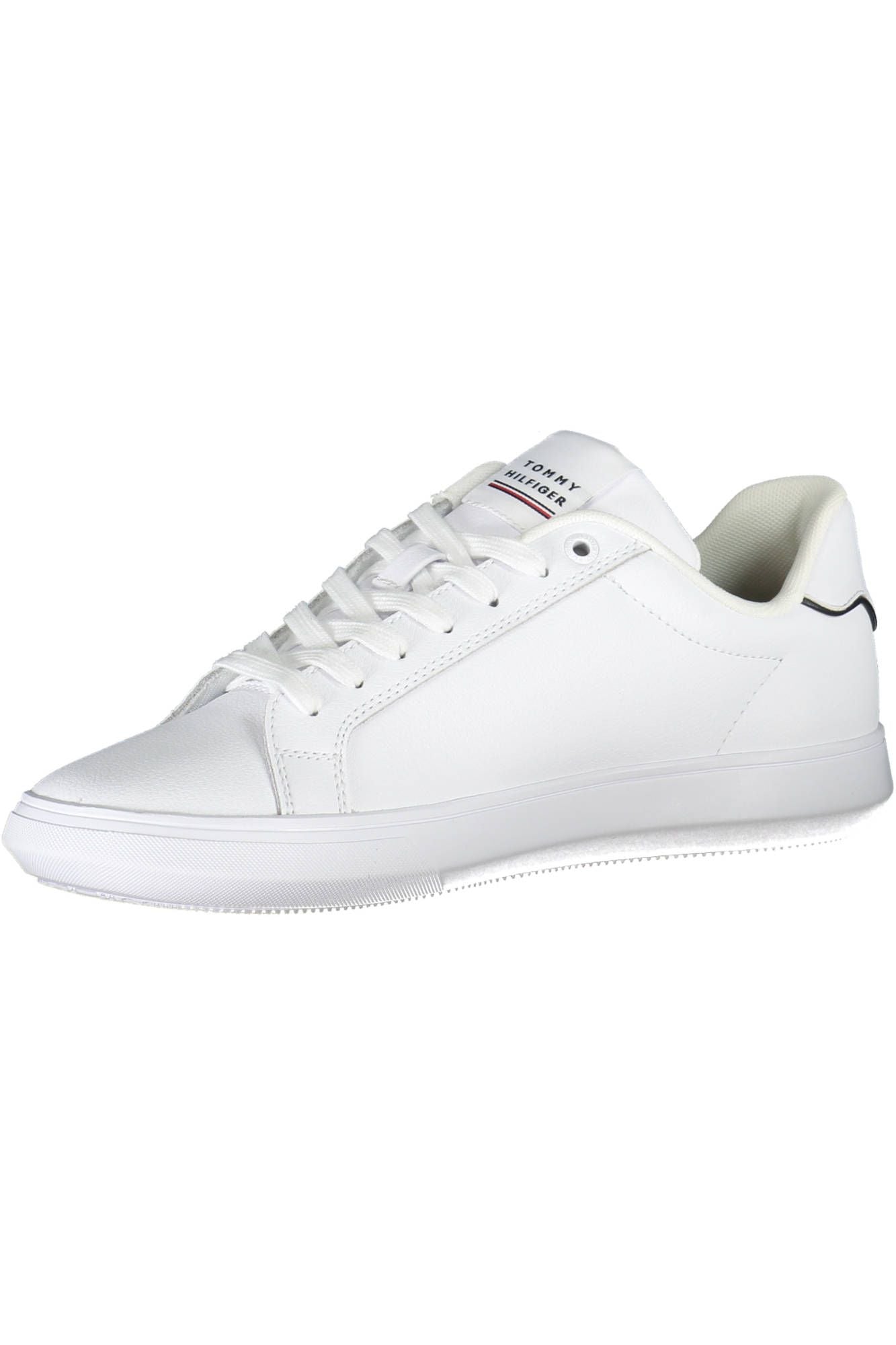 Tommy Hilfiger White Polyester Men Sneaker