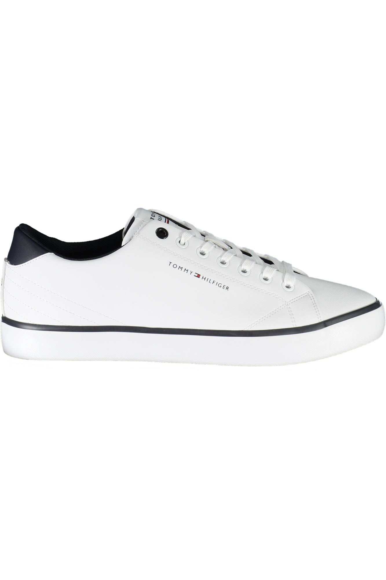 Tommy Hilfiger White Leather Men Sneaker