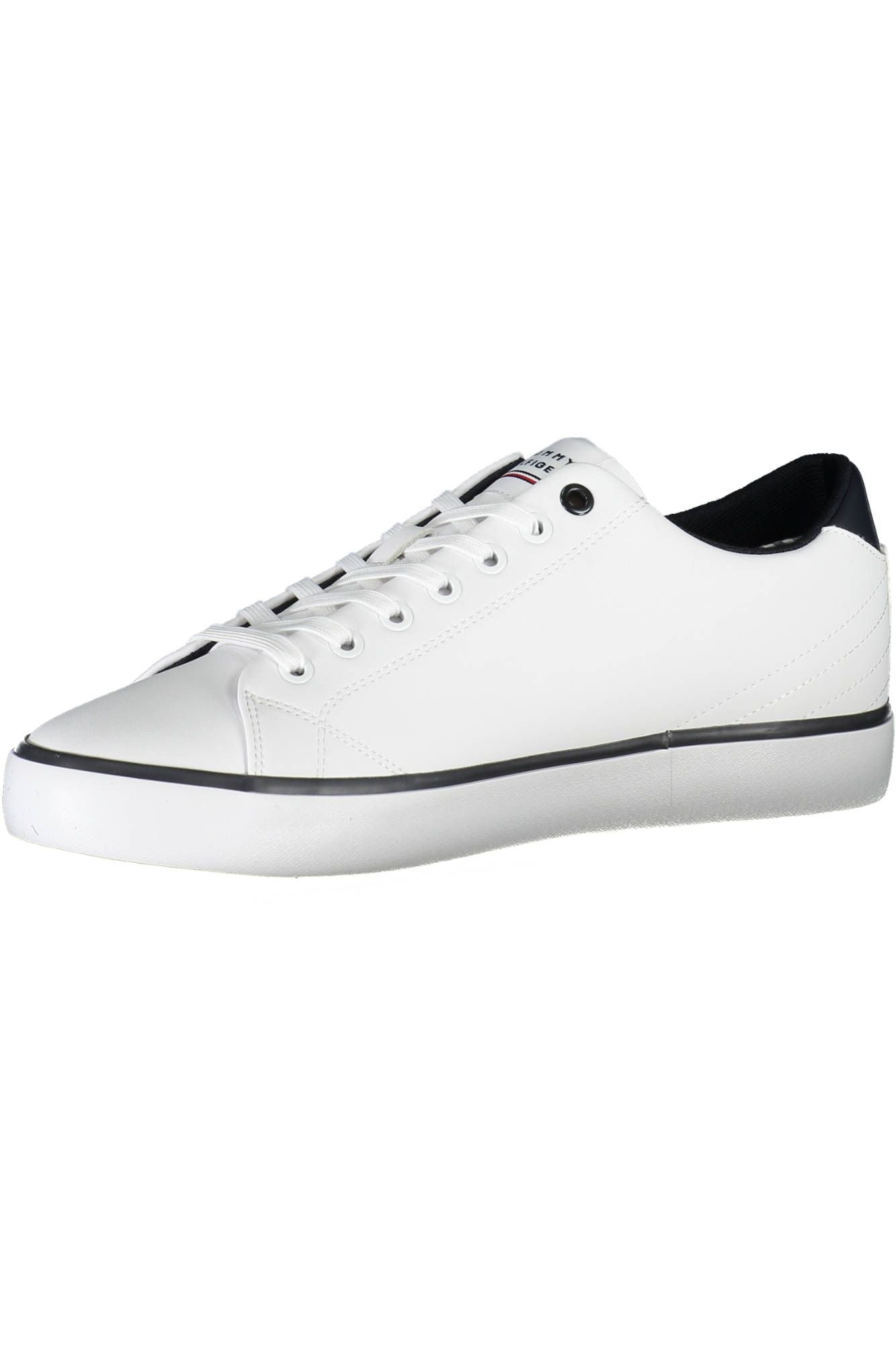 Tommy Hilfiger White Leather Men Sneaker